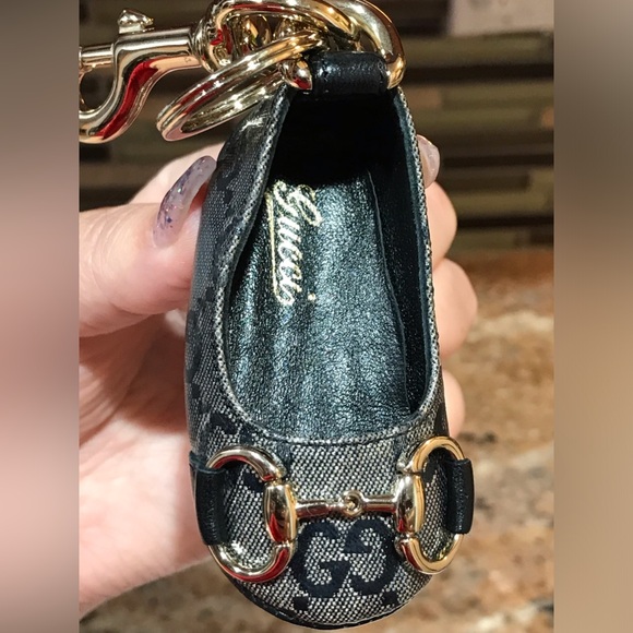 GUCCI GG Horsebit Shoes Keychain/ Bag Charm 😍🔥🥿 - Picture 12 of 17